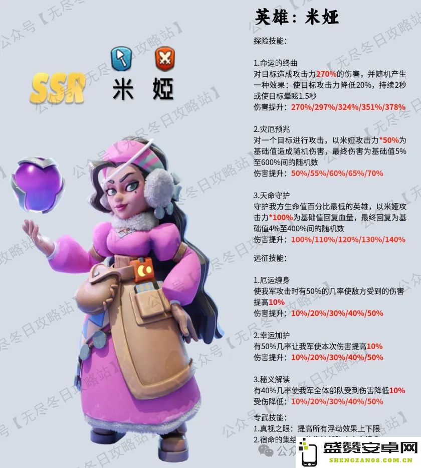 无尽冬日三代英雄角色培养详细推荐与攻略指南，助您轻松提升战力