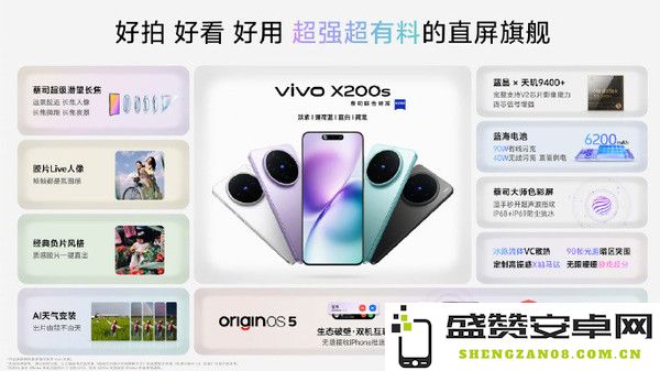 vivo X200s正式发布 打破生态壁垒 国补后3699元起