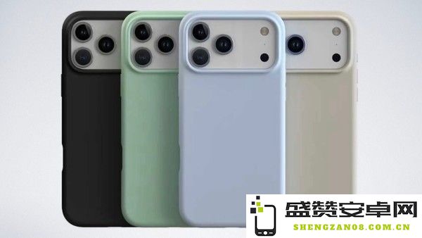 iPhone 17 Pro渲染图泄露：相机模组实锤设计-新增5款潮流配色？