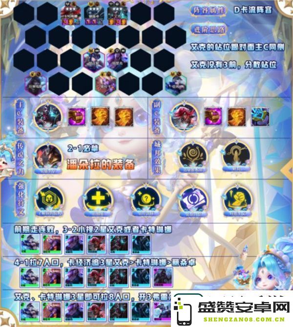 金铲铲之战冰封艾克阵容攻略