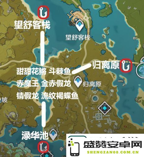 原神金赤假龙钓鱼攻略-所需鱼饵类型及最佳钓鱼位置详细介绍