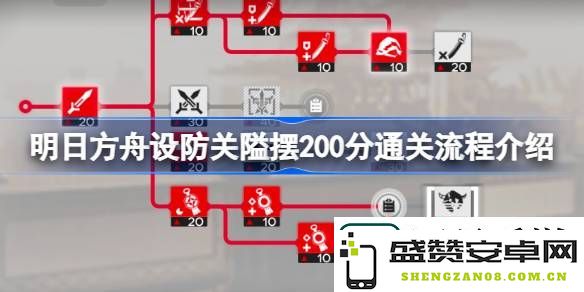 明日方舟设防关隘如何成功获得200分通关攻略-明日方舟设防关隘挑战流程详细解析