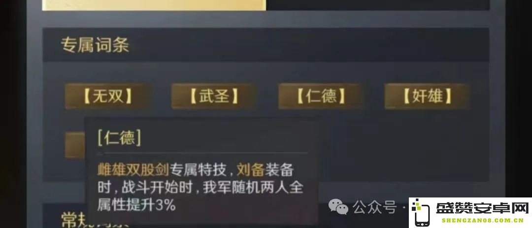 三国谋定天下s5装备独特技能效果全面解析与应用指南