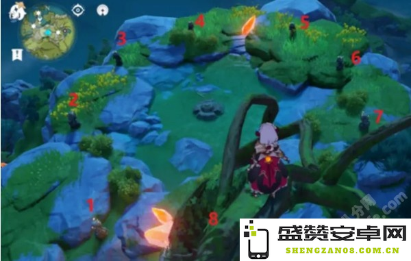 原神蛇头下方开启门的正确顺序攻略以及详细步骤解析