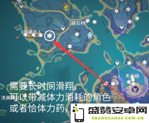 原神清籁岛地图详细位置解析及周边环境介绍