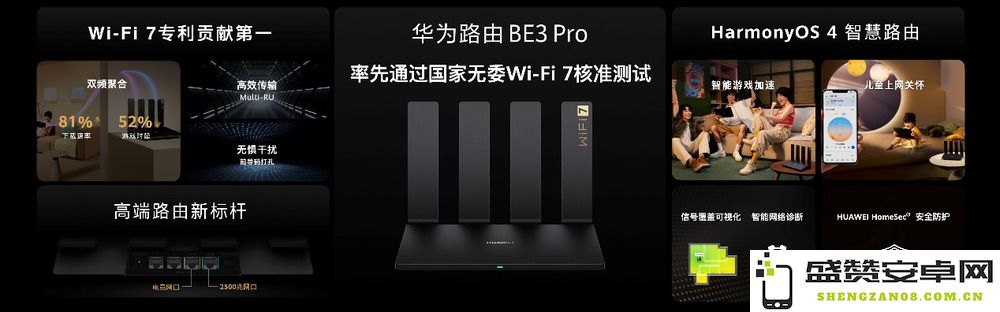 华为路由BE3 Pro 2500M网口版全渠道上线，体验疾速Wi-Fi 7引领网络新时代