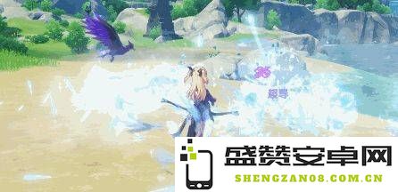 原神轻策庄岩神瞳瀑布
