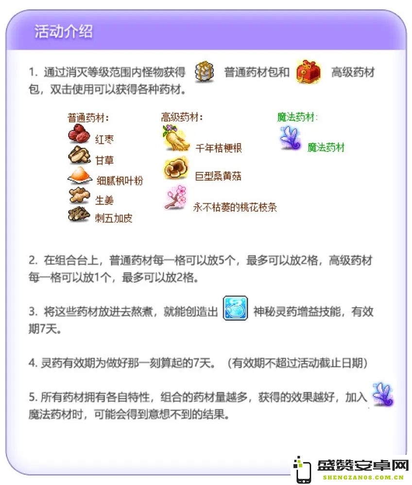 冒险岛V211马戏团活动炼药玩法详细攻略与技巧分享