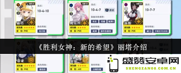 《胜利女神：崭新的希望》中的丽塔角色深度解析与背景故事介绍