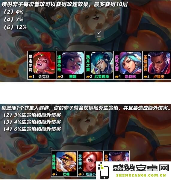云顶之弈s10羁绊全览图