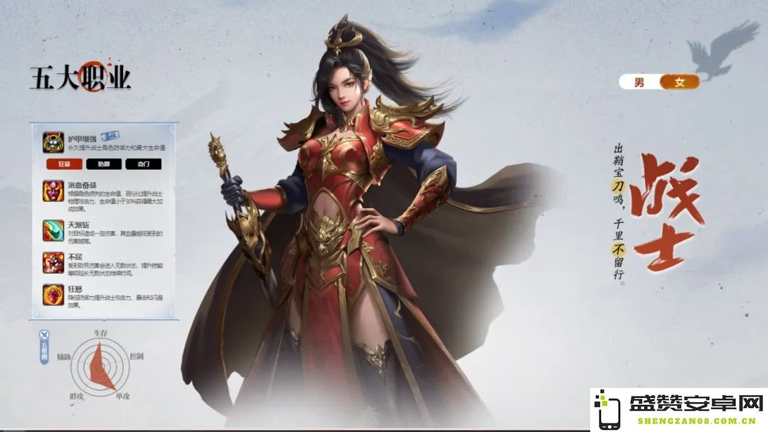 王者征途战士选择狂暴与守护之间的权衡与适用场景分析