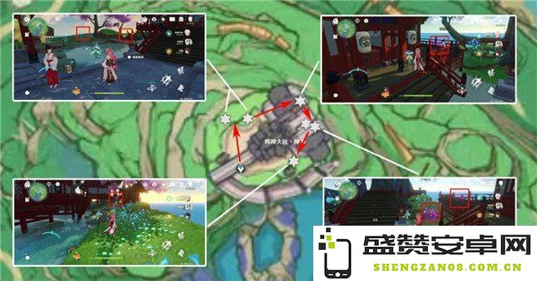原神绯樱绣球采集点路线 原神绯樱绣球采集点路线