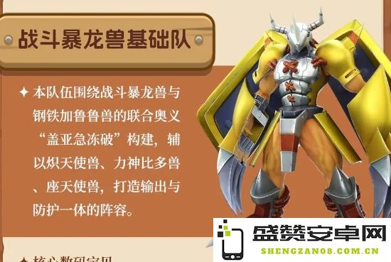 数码宝贝强力阵容组合推荐与源码搭配攻略分享